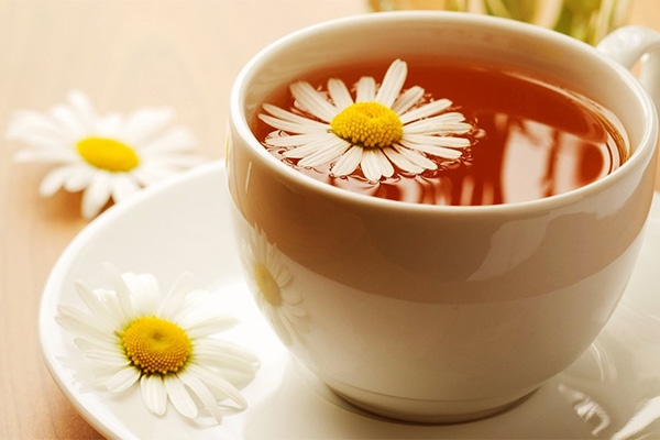 Sáng chủ nhật uống trà hoa cúc