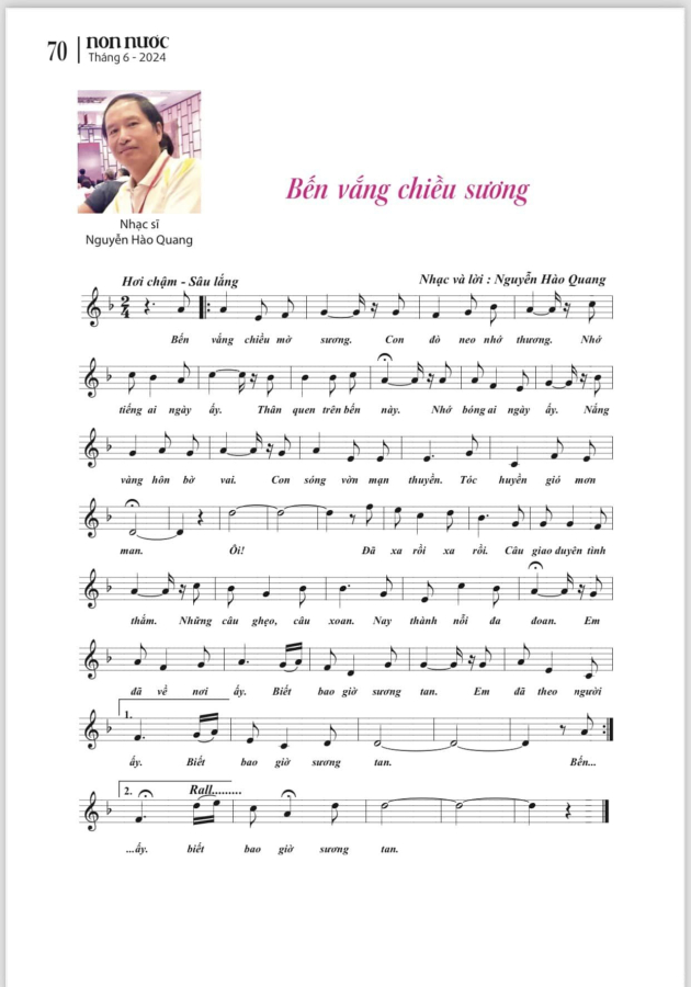 Bến vắng chiều sương