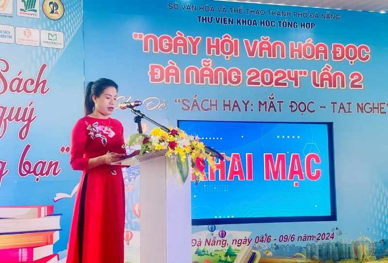 Khai mạc Ngày hội văn hóa đọc Đà Nẵng 2024 với chủ đề “Sách hay: Mắt đọc, tai nghe”