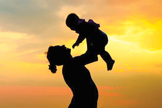 Mẹ tôi cấy lại vạt đất mềm