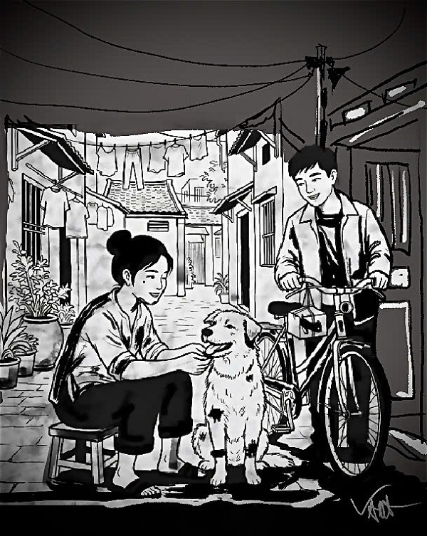 Nàng, tôi và Vic...