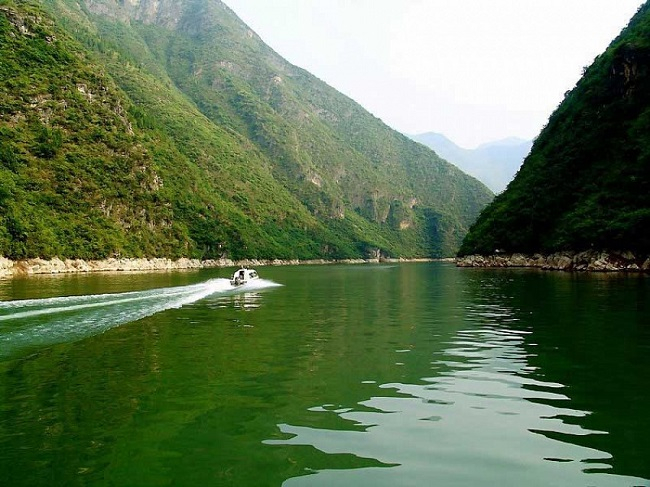 Chiều trên sông Trường Giang