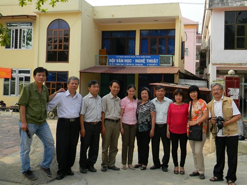 Gặp mặt Hội Văn học - Nghệ thuật tỉnh Điện Biên