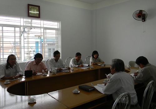 BTV Liên hiệp Hội làm việc với BCH Hội Nhà văn về việc chuẩn bị tổ chức Đại hội lần thứ III, nhiệm kỳ 2013-2018