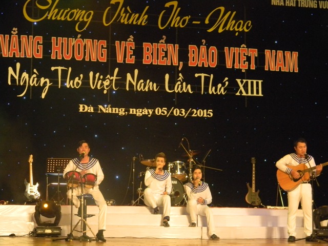 Chương trình thơ-nhạc “Đà Nẵng hướng về biển, đảo Việt Nam” (06/03/2015)
