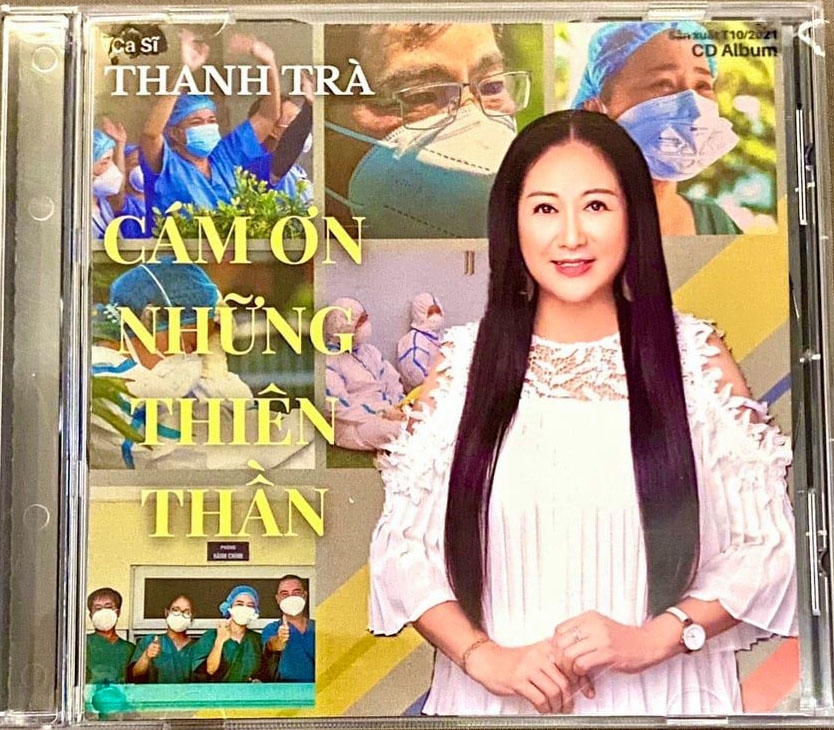 Ca sĩ Thanh Trà ra mắt album tri ân tuyến đầu chống dịch