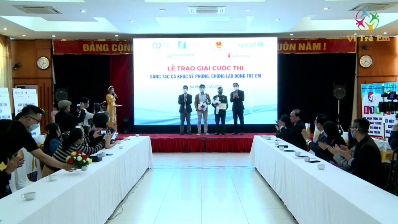 2 Nhạc sĩ Đà Nẵng đoạt giải Nhì cuộc thi Sáng tác ca khúc về phòng, chống lao động trẻ em của Việt Nam