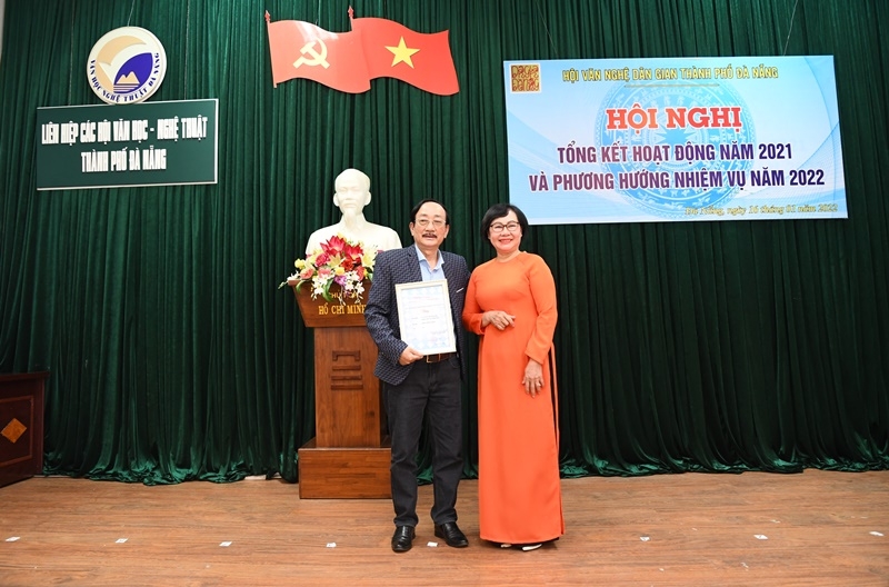Hội Văn nghệ dân gian Đà Nẵng tổ chức Hội nghị tổng kết công tác năm 2021 và triển khai phương hướng hoạt động năm 2022