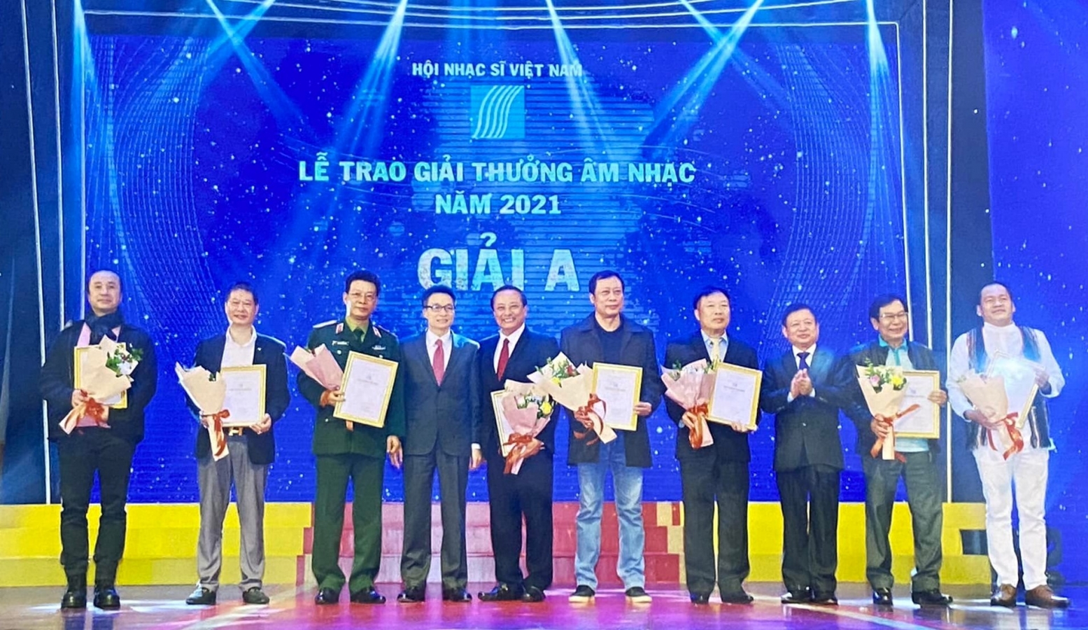 Giải thưởng Âm nhạc Việt Nam năm 2021: Nhạc sĩ Nguyễn Đình Thậm và ca sĩ Thanh Trà đoạt Giải thưởng cao nhất